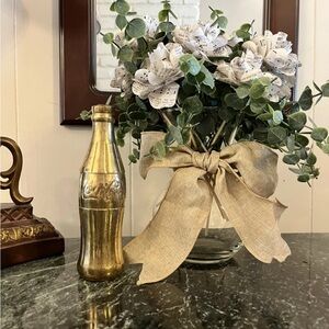 Coca-Cola Brass Bottle Collectible